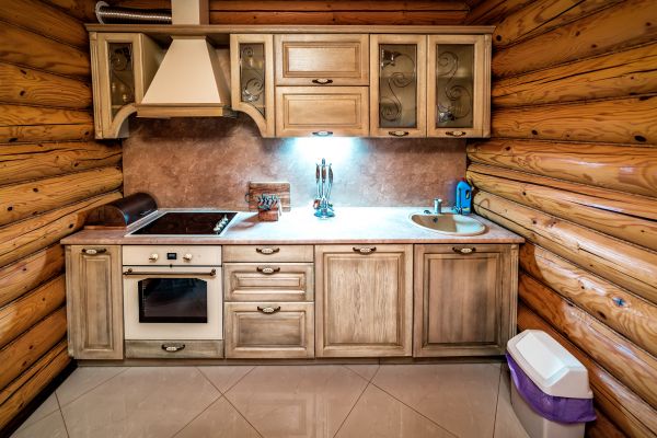 Rustic Cabinets Installation in Kaufman