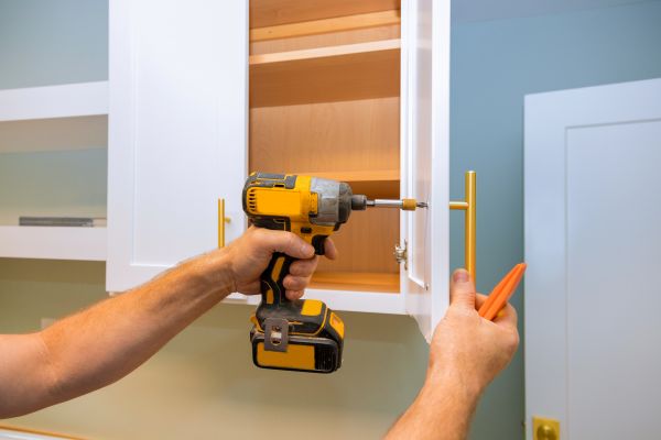 Kitchen Cabinet Door Repair in Kaufman